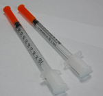 Transparent ODM Disposable Syringe With EO Gas Sterilization For Insulin Injection