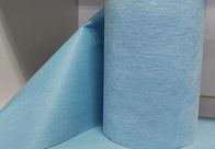 Blue Non Woven Medical Textiles , Medical Grade Fabric Waterproof Eco - Friendly