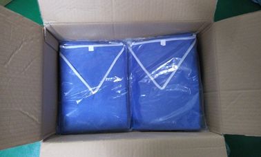 SMS or Spunlace Disposable Scrub Suits Isolation Gowns Water Resistant