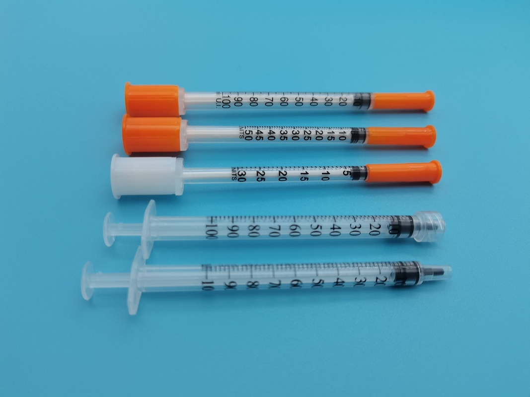 OEM Medical Disposable Injection Insulin Syringes 29 Gauge 1cc